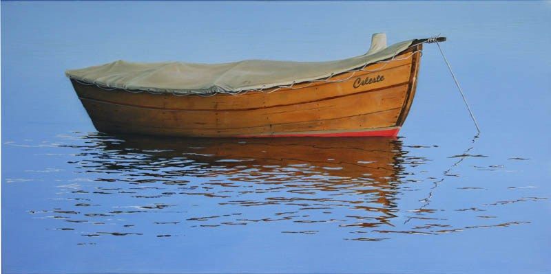 Celeste 3, acrylic on linen, by James Ainslie