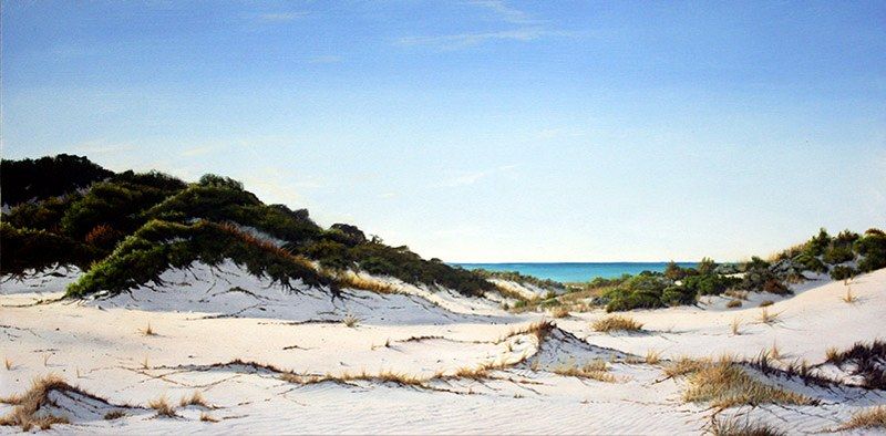 Cloud Wisps 2, acrylic on canvas, by James Ainslie